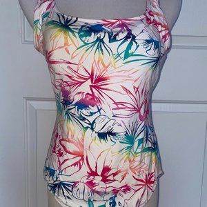 NEW - Tommy Bahama - Rainbow Fronds Reversible One-Piece Swimsuit